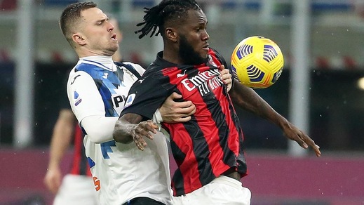 Milan-Atalanta 0-3, il tabellino