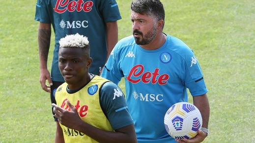 Napoli, Osimhen a Verona: Gattuso a caccia del -6!