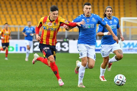 L'Empoli si butta via: il Lecce rimonta e pareggia al 90', finisce 2-2