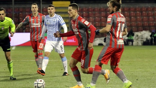 Spal, a Marino non basta Paloschi, è 1-1 in casa della Cremonese