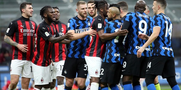 Inter-Milan 2-1, il tabellino