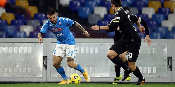 Napoli-Spezia 4-2, il tabellino