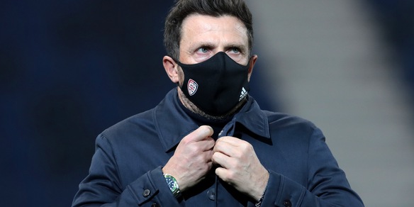 Cagliari, Di Francesco: "Bel confronto con Giulini. Col Sassuolo tanti in dubbio"