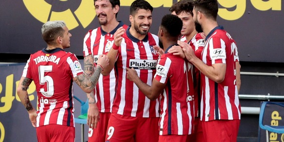 Suarez, doppietta da record: l'Atletico Madrid a +10 sul Real