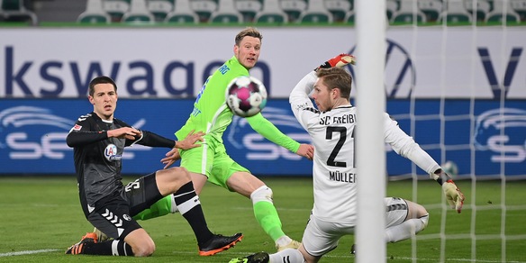 Bundesliga, il Wolfsburg batte il Friburgo e vola in terza posizione