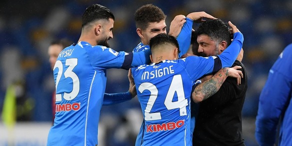 Napoli-Parma 2-0: Gattuso si riscatta con Elmas e Politano