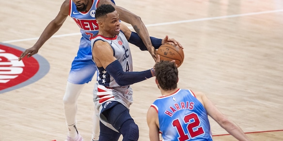 Nba, Westbrook trascina Washington. Clippers vincono a NY, ok i 76ers e Toronto