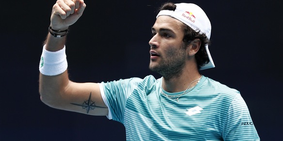 Atp Cup, Berrettini trascina l'Italia: 2-1 all'Austria