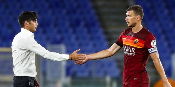 Dzeko e Fonseca, tregua per la Roma: ma il bosniaco andrà via a giugno
