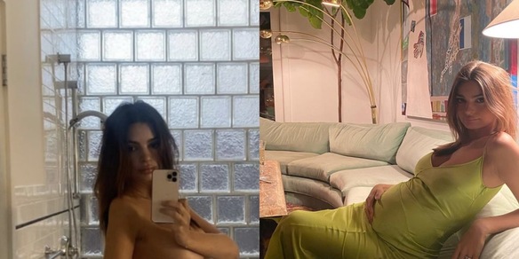 Emily Ratajkowski, nuovi scatti con il pancione