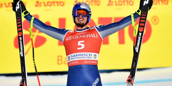 Coppa del Mondo, Paris vince la libera di Garmisch. 5° Innerhofer
