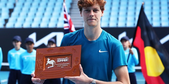 Sinner, secondo torneo Atp della carriera: suo il "Great Ocean Road"