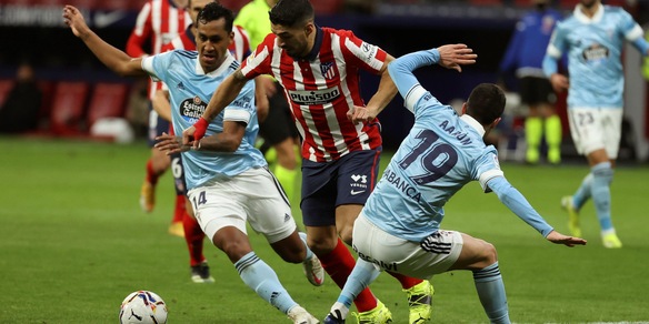 Atletico Madrid, non basta Suarez: pareggio con il Celta in casa