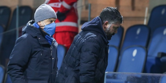 Gattuso: "Juve ultima spiaggia? Chiedete a De Laurentiis"