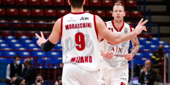 Coppa Italia, Milano batte Reggio Emilia e va in semifinale