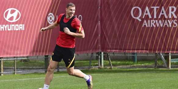 Roma, Dzeko prova a mettere in difficoltà Fonseca