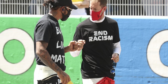 F1, Vettel: "Riflettiamo su quanto sia dura per molti ragazzi ai box"