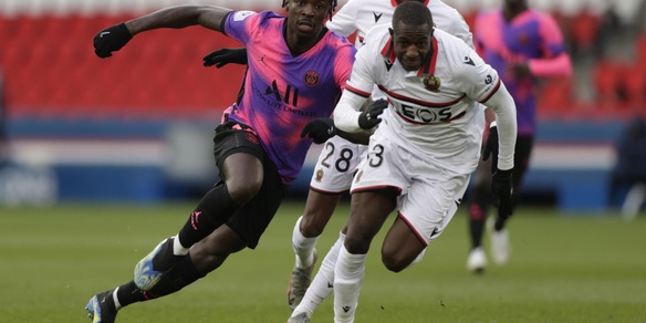 Gol di Kean, il Psg supera il Nizza: sorpasso al Lione in testa