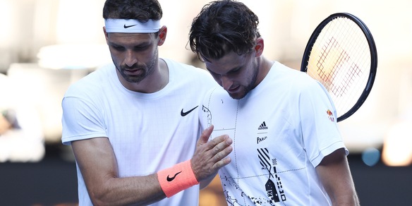 Australian Open: fuori Thiem contro Dimitrov, avanza Djokovic