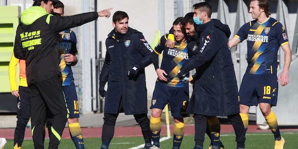 Entella-Frosinone 2-3, Iemmello vale tre punti per Nesta