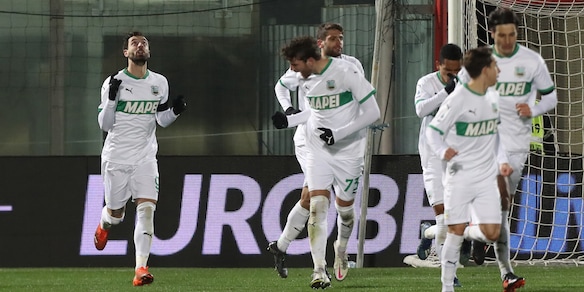 Crotone-Sassuolo 1-2, Berardi e Caputo affondano Stroppa