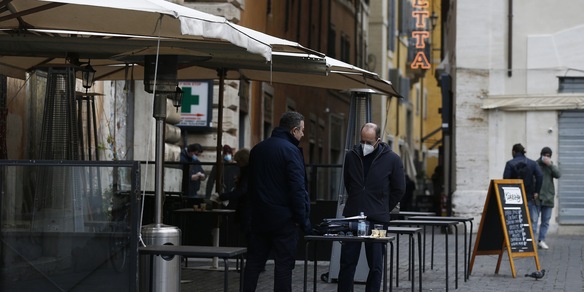 Lazio di nuovo in zona arancione? Dal 22 febbraio potrebbe dire addio alla fascia gialla