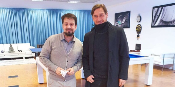 Reggina, Totti incontra il presidente Gallo