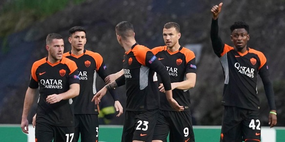 Braga-Roma 0-2: Dzeko e Borja Mayoral show, esordio per El Shaarawy