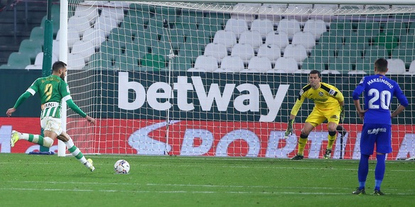 Liga, il Betis passa su rigore: 1-0 al Getafe firmato Iglesias