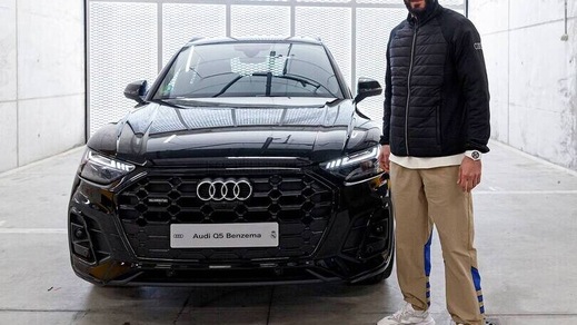Audi, le auto consegnate ai giocatori del Real Madrid