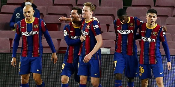 Messi riporta il Barcellona a -5 dall’Atletico Madrid