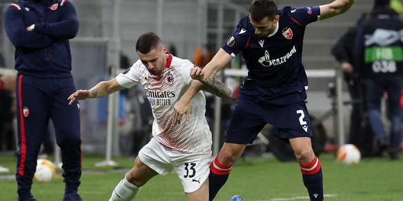 Milan-Stella Rossa 1-1: tabellino, statistiche e marcatori