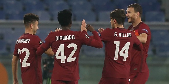 Roma, Dzeko batte il record di Totti in Europa