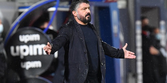 Gattuso, frasi blasfeme in Crotone-Napoli: 3000 euro di multa