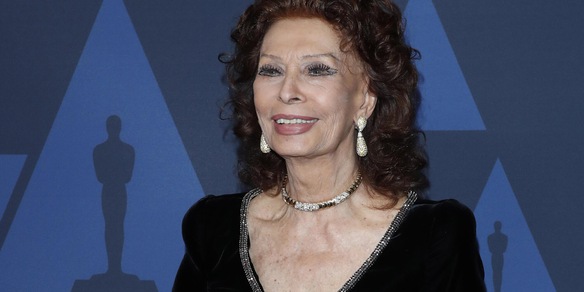A Sophia Loren il Nastro di Platino 75