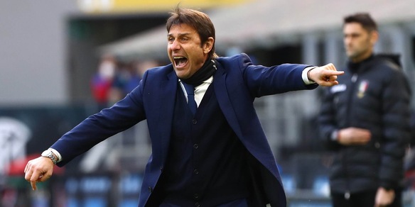 Conte: "Ora l'Inter se la giocherebbe anche in Champions"