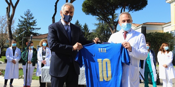 Europei, Spallanzani ospedale di riferimento Covid per le nazionali