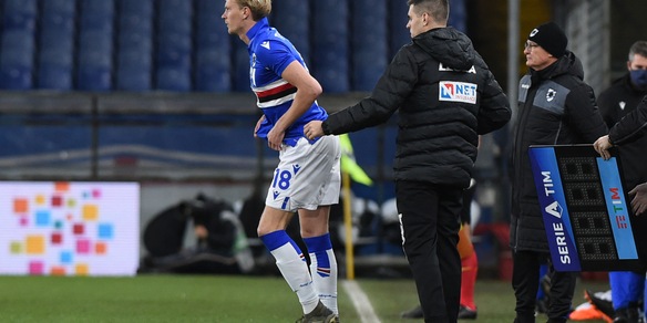 Sampdoria, a riposo Askildsen, Damsgaard e Thorsby