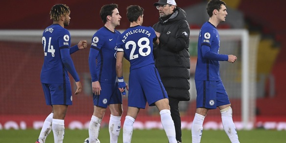 Il Chelsea batte il Liverpool, ok Ancelotti e Mourinho