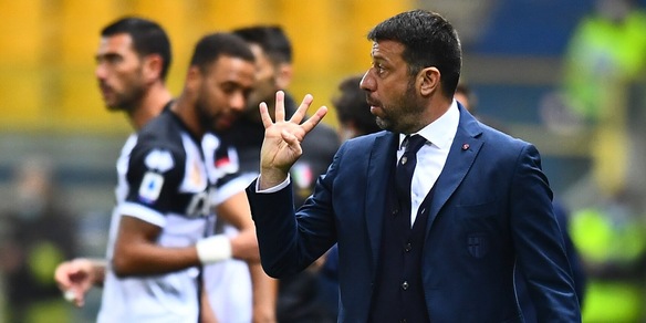 Parma, D'Aversa: "Abbiamo giocato alla pari con l'Inter"
