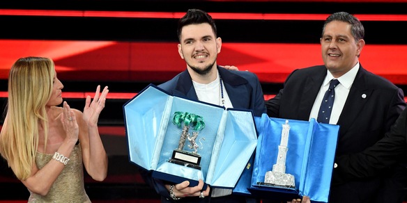 Festival di Sanremo, Gaudiano trionfa tra le Nuove Proposte