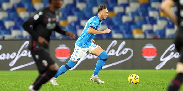 Napoli, Rrahmani salta il Milan per un guaio muscolare