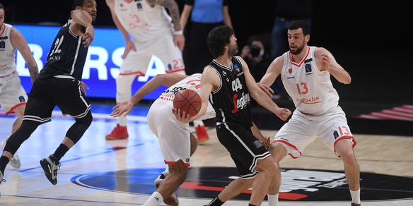 Eurocup, tutto facile per la Virtus Bologna contro il Bourg
