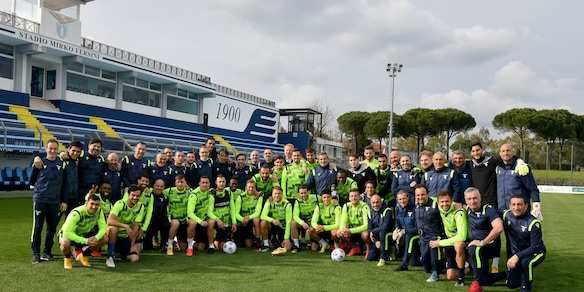 Immobile, la Scarpa d'Oro a Formello: “Insieme si vince”