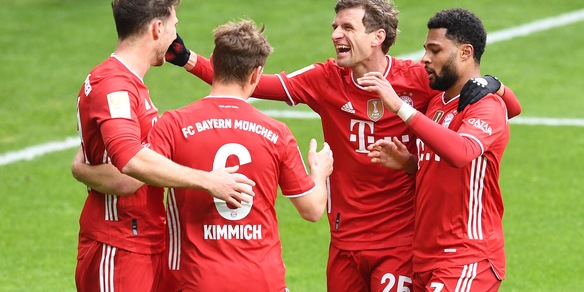 Bundesliga, il Bayern vince: ora il ritorno con la Lazio. Dortmund ok