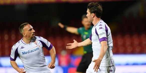 Fiorentina, Vlahovic ringrazia Ribery: Solo io so quanto mi aiuti