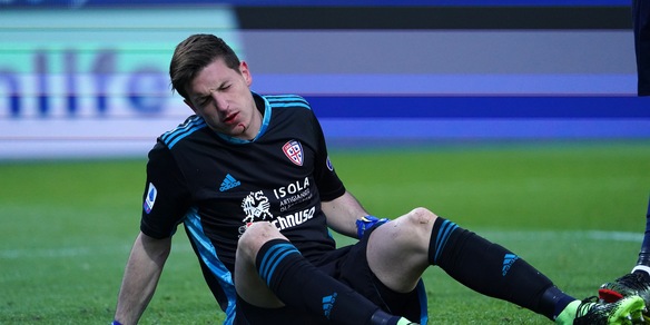 Cagliari, alla ripresa anche Cragno dopo l'impatto con Ronaldo