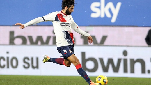 Crotone, Luperto si ferma: sindrome pubalgica