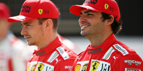 Ferrari, Leclerc: "Con Sainz vado d'accordo, è una bella persona"