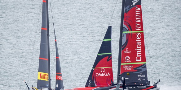 America's Cup, il vento frena Luna Rossa: 6-3 New Zealand